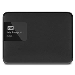 WD 3TB Blue-Black My Passport Ultra Metal Edition Portable External Hard Drive - USB 3.0 - WDBEZW0030BBA-NESN 