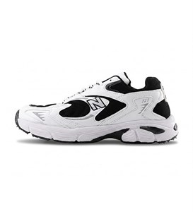کفش مردانه اسپرت چرم مصنوعی سفید مشکی New Balance کد 50683 - 43 (پرداخت درب منزل / ارسال رایگان یا تخفیف برای پرداخت کارت به کارت)