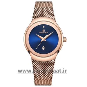 ساعت مچی عقربه ای زنانه نیوی فورس مدل NF5004-RG-BL
