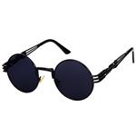 Pro Acme John Lennon Round Steampunk Sunglasses for Women Men Retro Metal Frame