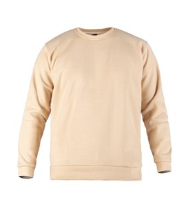 بلوز یقه گرد مردانه نرمال ساده اسپان کرم کد 48544 - XL (پرداخت درب منزل / ارسال رایگان یا تخفیف برای پرداخت کارت به کارت)