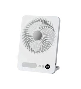 مینی فن کتابی ال ای دی دار کد 45122 - آبی (پرداخت درب منزل / ارسال رایگان یا تخفیف برای پرداخت کارت به کارت)