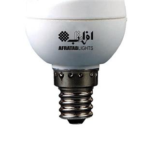 لامپ کم مصرف 12 وات افراتاب مدل 12FSP/E14 Afratab 12FSP/E14 12W Compact Fluorescent Lamp