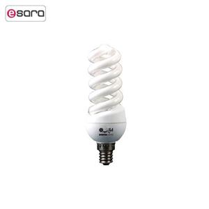 لامپ کم مصرف 12 وات افراتاب مدل 12FSP/E14 Afratab 12FSP/E14 12W Compact Fluorescent Lamp