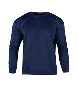 بلوز یقه گرد مردانه نرمال ساده اسپان سرمه ای کد 48537 - XL (پرداخت درب منزل / ارسال رایگان یا تخفیف برای پرداخت کارت به کارت)