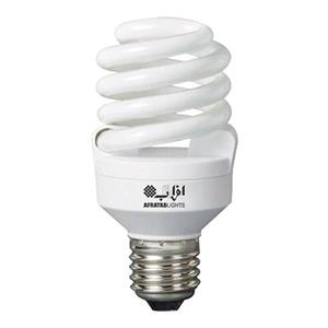 لامپ کم مصرف 18 وات افراتاب مدل 18FSP E27 Afratab 18W Compact Fluorescent Lamp 
