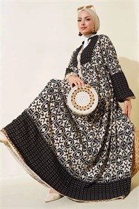 پیراهن تسترتور زنانه BigDart سیاه کرمی