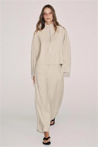 شلوار پشمی زنانه Zara بژ