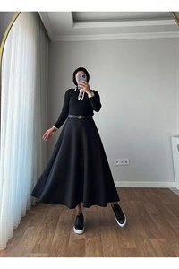 دامن اسکوبا زنانه Newness Fashion Forwoard مشکی