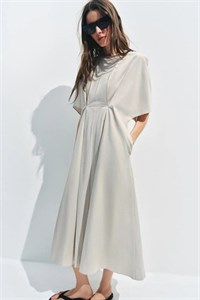 پیراهن زنانه Zara خاکستری