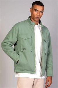 کت جین مردانه اورسایز LTC Jeans سبز