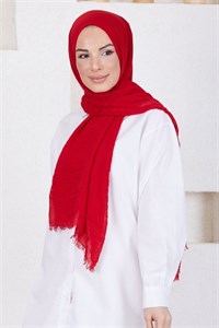 شال زنانه قرمز