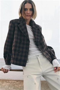 تیشرت باسیک زنانه نخی Zara