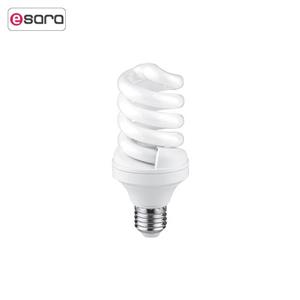 لامپ کم مصرف 23 وات نور مدل NES-FS-23W  پایه E27 Noor Lamp NES-FS 23W Compact Fluorescent Lamp E27