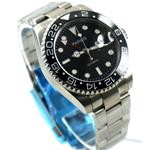 40mm Parnis Black dial Sapphire Glass Ceramic Bezel red GMT Automatic Mens Watch