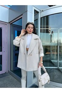 کاپشن زنانه خاکستری