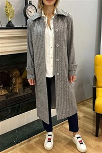پالتو زنانه خاکستری