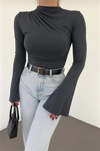 بلوز زنانه خاکستری