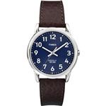 Timex Men's Easy Reader Leather Strap Watch