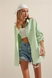 پیراهن 3900 زنانه اورسایز سبز Bigdart