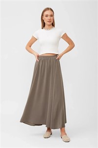 دامن کلوش زنانه سبز
