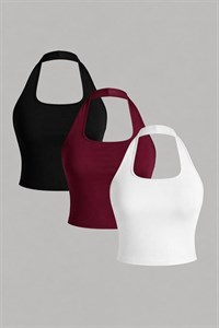 تاپ زنانه قرمز