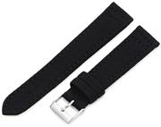 Hadley-Roma Men's MSM850RA 180 18-mm Black Genuine 'Cordura' Watch Strap