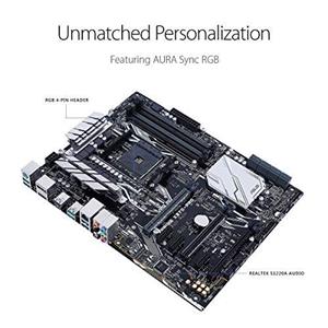 کابل همسانسازی گیم مکس مدل AURA SYNC ASUS Prime X370-Pro AMD Ryzen AM4 DDR4 DP HDMI M.2 USB 3.1 ATX X370 Motherboard with Aura Sync RGB Lighting