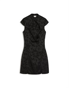 پیراهن مینی ژاکارد ساتن زنانه Bershka