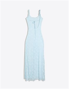 پیراهن میدی توری زنانه Bershka