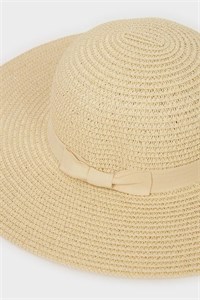 کلاه حصیری زنانه بژ کد 3374805