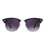 JM Retro Semi Rimless Sunglasses Men Women Classic Half Frame Glasses UV400