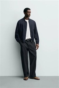 ژاکت پشمی رگولار فیت مردانه Zara