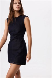 پیراهن کوتاه جین زنانه Stradivarius