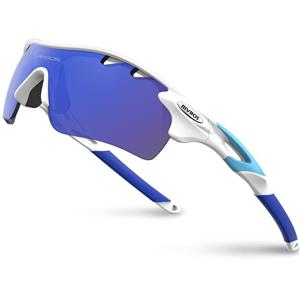 RIVBOS 801 POLARIZED Sports Sunglasses Cycling glasses with 5