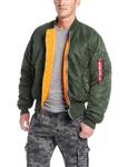 کاپشن خلبانی آلفا MA-1 BOMBER JACKET Green