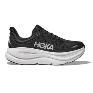 کفش کتونی مردانه هوکا باندی 9 Hoka Bondi مسترکوالیتی رنگ مشکی سفید کد2198