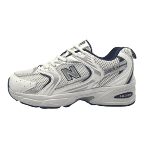 کفش کتونی زنانه نیوبالانس New balance 530رنگ سفید سرمه ای کد 1746
