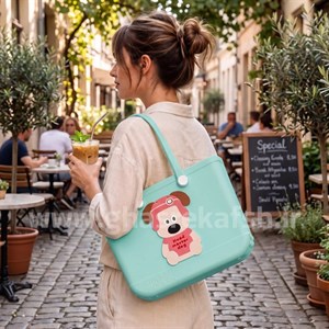کیف کراکس زنانه مدل عالیس رنگ آبی سایز کوچک و بزرگ کد 2841