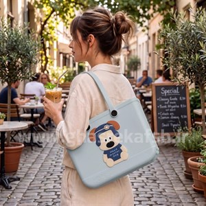 کیف کراکس زنانه مدل عالیس رنگ طوسی سایز کوچک و بزرگ کد 2842