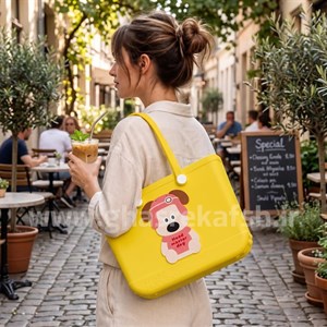 کیف کراکس زنانه مدل عالیس رنگ زرد سایز کوچک و بزرگ کد 2843