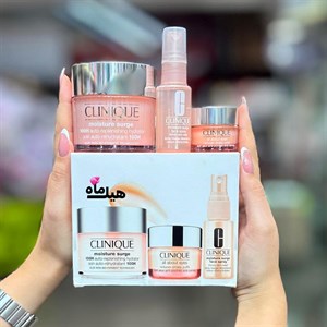 پکیج آبرسان سه تیکه dewy glow اورجینال شامل کرم آبرسان ، اسپری آب و کرم دور چشم با جعبه کادویی مناسب هدیه