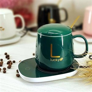 ماگ هیتردار برقی سرامیکی سبز
