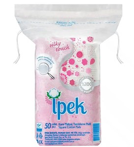 پد آرایش پاک کن مکعبی ایپک 50تاییIpek
