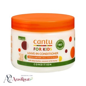 ژل مو کودک حالت دهنده مو های فر کنتو Cantu عصاره شی باتر , عسل و نارگیل حجم 64 میل