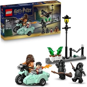 لگو 124 تکه سری هری پاتر مدل Hagrid Harry s Privet Drive Escape 76459