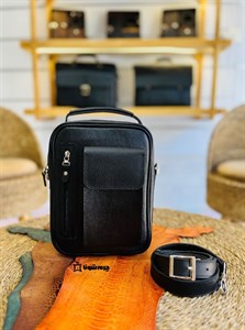 کیف دوشی چرمی کیهان