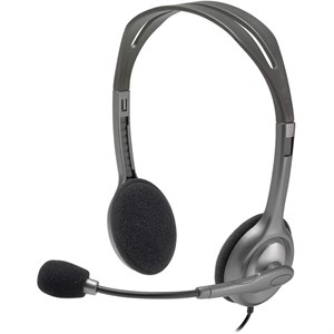 هدست با سیم لاجیتک Logitech Wired Headset H110