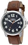 Timex Men's T40051 Expedition Metal Field Brown Leather Strap Watch