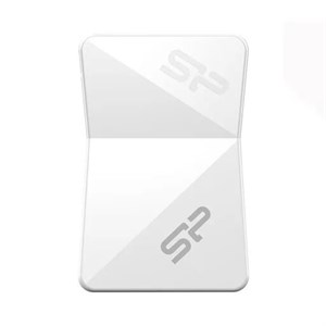 فلش مموری سیلیکون پاور Touch T08 USB 2 ظرفیت 32 گیگابایت سفید